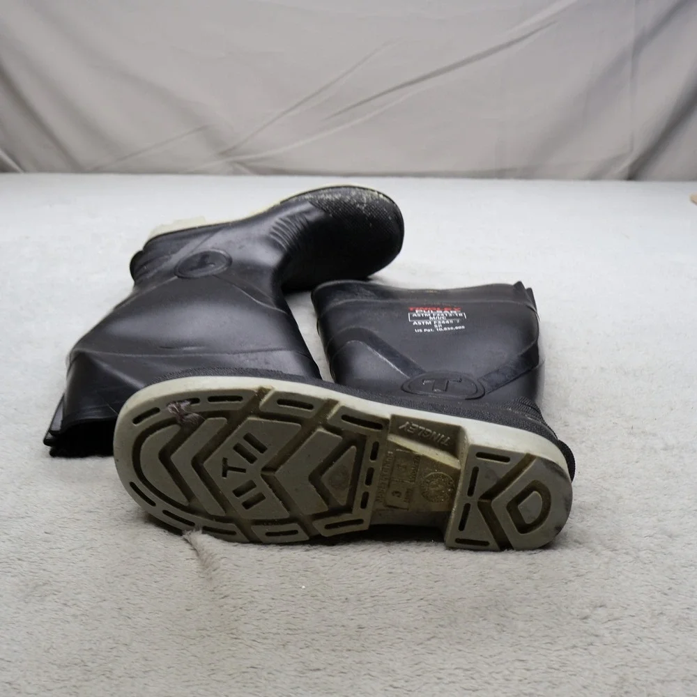 Tingley Pulsar Unisex M3 W5 Rain Boots Black Slip Resistant Waterproof Utility
